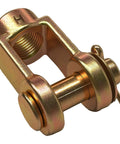 Beefy Heavy Duty Slack Adjuster Clevis Pin Kit, Four Pack With One Half Inch Pin Push Rod Clevis And Five Eighth Inch Female Thread Clevis Yoke, Standard Stroke, Replaces 1245C185, Ideal For Truck, Bus, Construction, Agricultural And Automotive Equipment