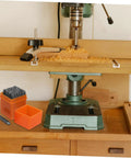 37 Piece Metal Stamp Set With Alphabet And Number Punches A To Z And Heart Symbols for crafting on a woodwork bench