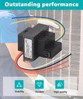 Heavy Duty 90 T60C3 Transformer 120 208 240 Volt To 24 Volt 60 VA Foot Mount Class 2 Replacement, HVAC transformer on installation site