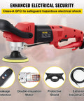 Wet Polisher Grinder With Variable Speed Pro Grade 8 Piece Polishing Kit 4 And 5 Inch Diamond Pads Buffing Machine CE Certified