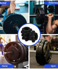 8 Pack Barbell Screw Collars Nonslip Weight Lifting Clips For Dumbbells And Bars Durable Plastic Construction Easy To Use Gym Accessories For Safe Stable Lifts And Training