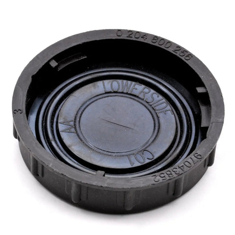 Nissan Rogue Brake Fluid Reservoir Cap Direct Replacement For 2015 2023 Rogue And 2017 2021 Rogue Sport Brake Master Cylinder Oil Tank Cap 46020-4BA0A 460204BA0A Premium OEM Style Fit, black underside view