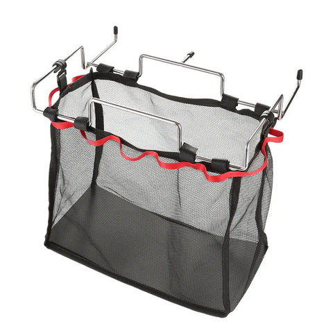 Desktop Trash Can Holder And Hanging Rack Organizer For Home And Camping Keeps Your Space Clean With A Reusable Bag Cage detail view