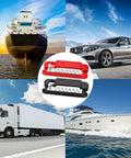 12V 150A Marine Bus Bar Power Block With 1/4 Inch Studs, DC battery block for car, boat, truck, and solar wiring