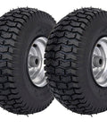 15X6.00-6 Lawn Mower Tire With Wheel Front Tire For Riding Mowers, Fits Most Lawn Tractors And Deck Mowers, Durable 14.2In Outer Diameter