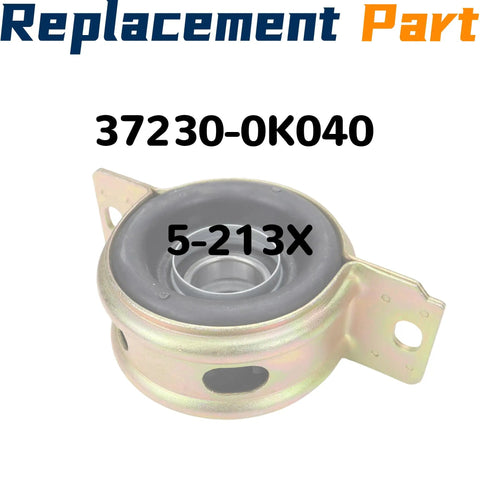 Drive Shaft Center Support Bearing for Toyota Tacoma 2005 2015 2WD 4WD Replacement Kit showing metal housing and rubber insert.