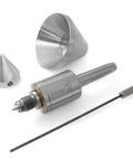 Wood Lathe Live Center With Number Two Morse Taper Twin Sealed Bearings In Tandem Model 2064 Kit Includes Full Point Cone