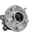 Front view of Rear Wheel Bearing Hubs Assembly 2 Piece Replacement for Ford Escape 2013 to 2019 C Max 2013 to 2018 Lincoln MKC 2015 to 2019 FWD Models Bolt Right Up