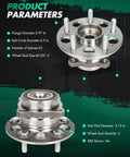 Rear Wheel Hub Bearing Assembly With ABS For Honda CR V 2017 2022 5 Lug Left And Right 512632 display of specifications