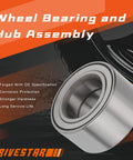 Front Wheel Hub Bearing Pair For Ford Focus 2000 To 2011, Ford Fiesta 2011 To 2013, And Mazda 2 2011 To 2013 front view image