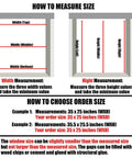 Diagram showing how to measure size for 31x41 Casement Basement Egress Window With Rugged Aluminum Frame And Double Tempered Insulated Glass.