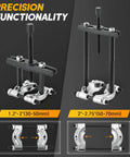 Heavy Duty Bearing Separator Puller Set 5 Ton With 2 Inch And 3 Inch Jaws showcasing functionality and sizes
