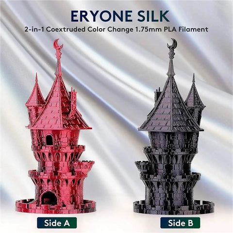 Dual Color Silk PLA Filament For 3D Printing Featuring A Fresh Yellow Green Gradient On A 3Kg Spool Bringing Slick Vibes And Smooth Sailing To Any FDM Printer For Rock Solid Layers And Absolutely Zero Stringing