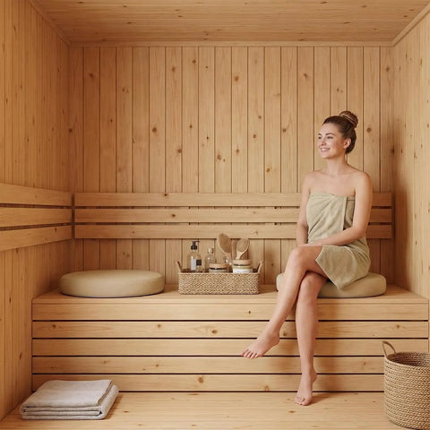 Two Pack Sauna Bench Cushions With High Density Foam For Inside Saunas Waterproof And Heat Resistant Seat Pad For Benches