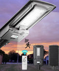 Powerful 300W Solar Street Light With 20000 Lumens, Outdoor Parking Lot Lighting with motion sensor and remote control