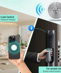 Smart lock control using 20 Pack 1 Inch Round 13.56MHz RFID M1 S50 Tags Adhesive Proximity Stickers ISO 14443A UID Unchangeable