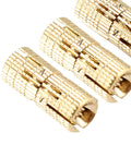 Built Tough 180 Degree Copper Hinges For Jewelry Boxes And DIY Furniture Projects Heavy Duty Hardware with textured finish