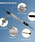 Chevrolet Silverado 1500 GMC Sierra 1500 Power Steering Rack And Pinion Assembly Replacement Beefed Up Heavy Duty Direct Fit Premium