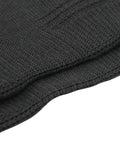 Close-up of black knit material from Youth Ankle Compression Sleeve For Active Kids Knit Ankle Brace For Sprains Tendonitis And Arthritis