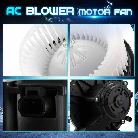 Ford Fusion Lincoln MKZ Mercury Milan HVAC Blower Motor Fan Assembly Replacement For 2010 To 2012 Models close-up details