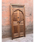 Custom Solid Wood Barn Door For Interior Sliding Or Hinged Use, Handcrafted Rustic Single Or Double Door, Made To Order