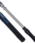 One Half Inch Drive Dual Direction Click Torque Wrench Pro Grade Tool, 15 To 150 Ft-Lb Range with calibration certificate case