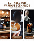 Straight Up 58mm Electric Coffee Tamper Featuring Adjustable 5 To 30Kg Pressure For Killer Espresso Shots Smooth Daily Grinds At Home Or Bust Commercial Setup Designed For Real Life in commercial, cafe, and home settings.