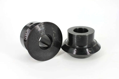 90 Degree Bead Roller Dies Set For Sheet Metal Hem Formation, 6.35mm (1/4 Inch) Angle Die With Black Oxide Coating