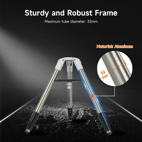 240mm Height Boost Telescope Tripod Riser For SV225H And SV225T with aluminum legs and 32mm maximum tube diameter