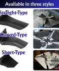 4 Piece Tire Changer Jaw Protectors Kit With Straight Curved And Short Clamp Covers With Rim Guard Inserts and Wheel Protection Pads