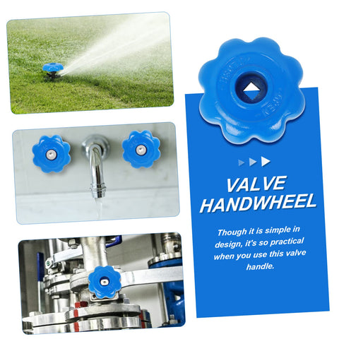 Six Piece Valve Handwheel Handles Set For Angle And Globe Valves Outdoor Ready Easy Install