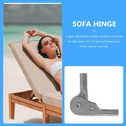 Three Gear Folding Sofa Hinge With Self Locking Support For Bean Bags And Beach Chairs Space Saving Heavy Duty Furniture Hardware