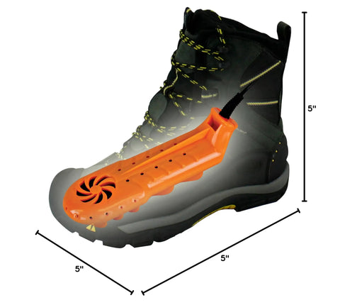 Ready In A Snap Boot Dryer And Portable Shoe Dryer Featuring Hybrid Forced Air Heating To 99 Degrees for hiking boot drying
