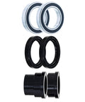 Heavy Duty Wheel Bearing Spacer Seal Kit For Ktm And Husqvarna Dirt Bikes includes rubber dust seals and steel bushings.