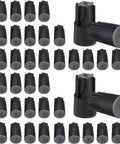 40 Piece Waterproof Outdoor Wire Connectors Set For Landscape Lighting And Wet Locations, Sealant Gel Twist Nuts Caps