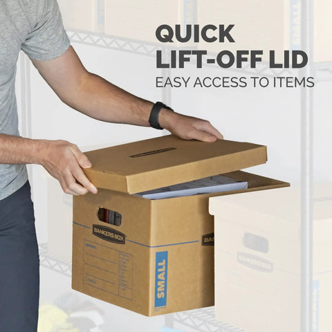 Ten Pack Of Medium Moving Boxes Built Tough With Reinforced Handles No Tape Assembly Required Easy To Pack And Stack Comes With Labeling Spots And Lift Off Lids For Quick Access Perfect For Any Big Move