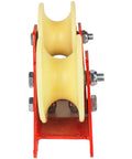 90 Degree Adjustable Corner Edge Protector L Size 120mm By 80mm For Lifting And Moving Heavy Objects Rope Block And Tackle Pulley System Around Sharp Corners Protect Ropes Cables And Hassle Free Hoisting, front view