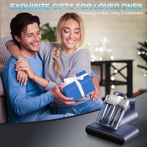 Mattress Vacuum Cleaner With UV C Light And Ultrasonic Tech Hyper Helix Motor Delivers Beast Mode Suction And 33,000 RPM Tapping