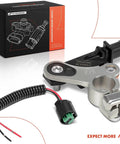 Direct Fit Battery Current Monitor Sensor Module With Prewired Pigtail Harness Connector, detailed view with wiring harness.