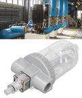 Air Compressor Lubricator With Aluminum Alloy Oil Separator And Transparent PC Cup for Pneumatic Systems in industrial setting.