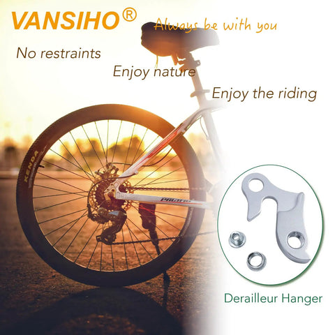 Universal Bike Derailleur Hanger Frame Gear Tail Hook for Mountain Road BMX and Folding Bikes Durable Aluminum Alloy Construction