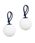 Bolleke Hanging Lamp 2 Pack Dark Ocean LED Orb Pendant Lighting For Indoor Spaces Provides A Cozy Vibe With A Uniform Glow Easy Install Modern Ceiling Light