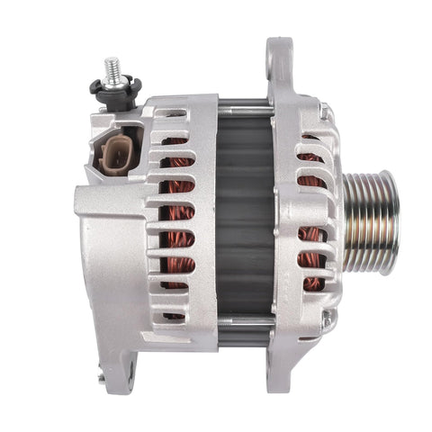 Side view of 150A 12V Alternator Replacement Direct Fit For Infiniti JX35 2013, QX60 2014-2016, Murano 2015-2017, And Nissan Pathfinder V6 3.5L Interchange 231003JA1A 11538N