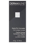 Quick Fix Concealer Stick Soft Ivory Lightweight Vegan Formula Paraben Free And Fragrance Free, 4.5g black packaging.
