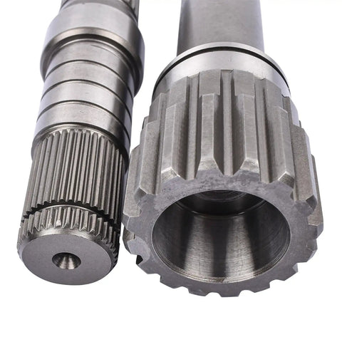 Heavy Duty Front Differential Axle Intermediate Shaft Kit Fits 2012-2021 Dodge Ram 1500 detailing steel gear design and segments.