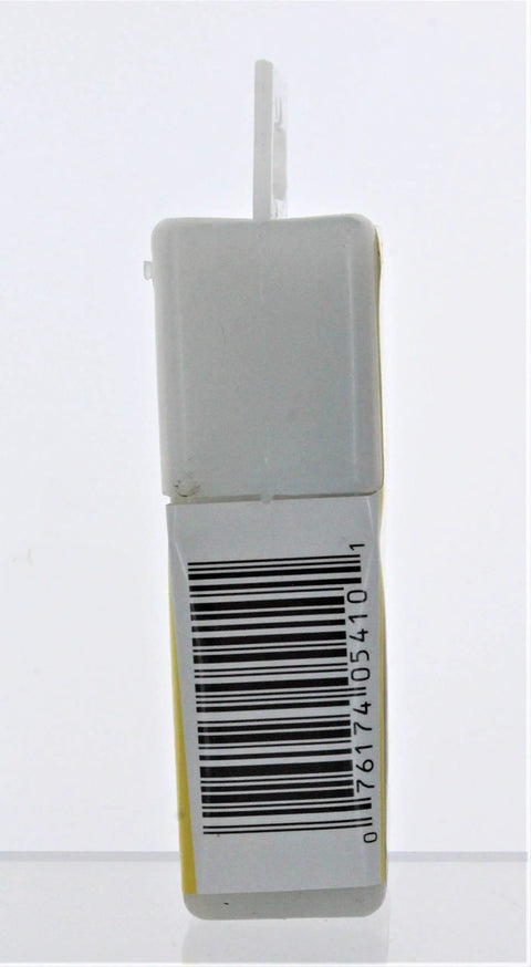 Side view of pack with barcode for Go-To Light Duty Staples For Home, Craft, And Office Use, Real OEM Replacement Staples For Most Standard Staple Guns