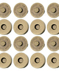 20 Set Bronze 14mm Magnetic Snaps Kit For Purses And Bags With 1 Male Snap 1 Female Snap And 2 Washers Per Set Do It Yourself Friendly Bag Fasteners