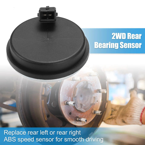 Two Pack Rear Wheel ABS Speed Sensor Cap 58980C1100 for Hyundai Veloster N Tucson Sonata without AWD and Kia Sportage 2WD