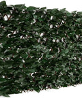 Expandable Fence Privacy Screen With Faux Ivy Fencing Panel For Balcony Patio Outdoor Use 16x45 Inch Closed To 92 Inch Wide FSC Certified Willow Frame Low Maintenance Garden Backyard Home Decor