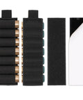 Image of a 4 Pack Shotgun Shell Holder Side Saddle For 12 Gauge With 7 Rounds Buttstock Card Nylon Durable Lightweight.
